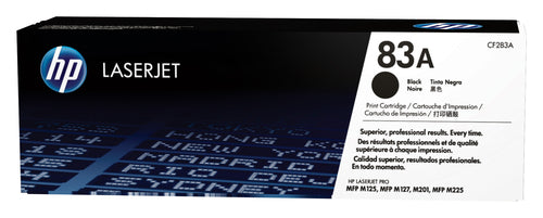 HP 83A Black Original LaserJet Toner Cartridge HP 83A Black Original LaserJet Toner Cartridge